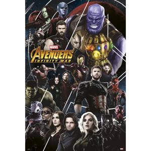 Poster Avengers Infinity War 2 61x91,5cm