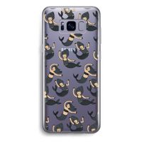 Zeemeermin: Samsung Galaxy S8 Plus Transparant Hoesje