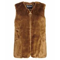 Dames Gilet Barn Brown/Gold Dames Gilet Barn Brown/Gold