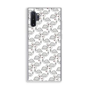 Zwanen: Samsung Galaxy Note 10 Plus Transparant Hoesje