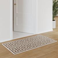 VidaXL Vloerkleed voor binnen buiten laagpolig 80x150 cm meerkleurig