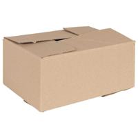 VidaXL Vouwdoos met opslag 50 pcs naturel 30 x 21,5 x 14 cm karton