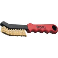 Lessmann ROKI Staalborstel Messing 225 mm 1 stuk(s) - thumbnail