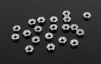 RC4WD Regular M2.5 Silver Nuts (20) (Z-S0369)