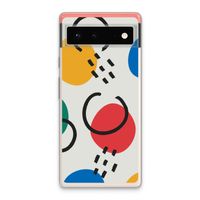 Illustratieve pop 3: Google Pixel 6 Transparant Hoesje