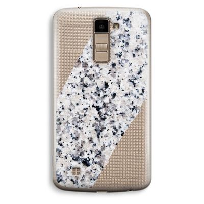 Gespikkelde marmer: LG K10 (2016) Transparant Hoesje