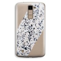 Gespikkelde marmer: LG K10 (2016) Transparant Hoesje Gespikkelde marmer: LG K10 (2016) Transparant Hoesje