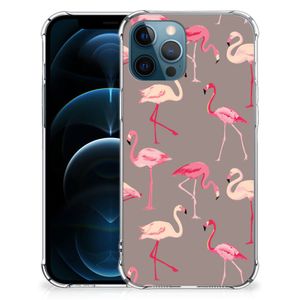 iPhone 12 | 12 Pro Case Anti-shock Flamingo