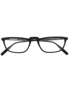 Montblanc lunettes de vue à monture carrée - Noir