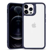 iPhone 12 Pro Max Echo Tempered-Glass Hard Case - Navy Blue