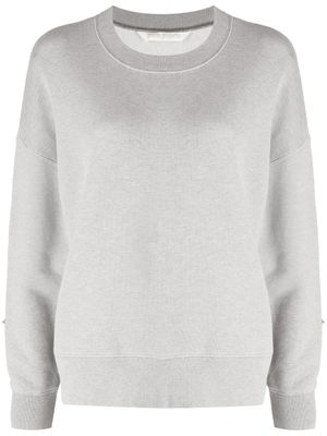 Palm Angels sweat en coton à logo imprimé - Gris