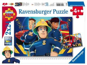 Ravensburger puzzel 2x24 stukjes Sam helpt je uit de brand