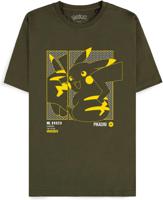 Pokémon - Green Pikachu Men's Short Sleeved T-shirt - thumbnail