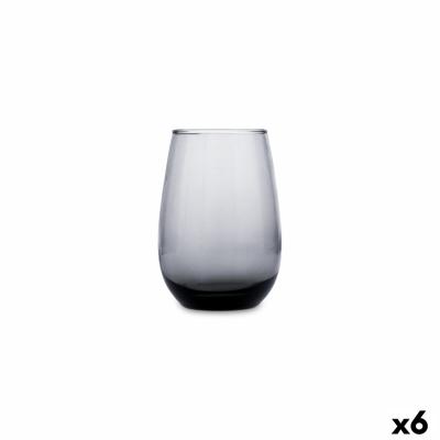 Glas Luminarc Maine Grijs Glas 370 ml (6 Stuks)