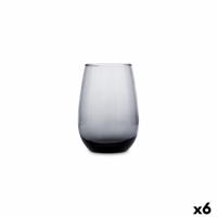 Glas Luminarc Maine Grijs Glas 370 ml (6 Stuks)