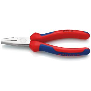 Knipex 20 05 160 Platte tang Werkplaats Recht Chroom-vanadium elektrostaal 160 mm