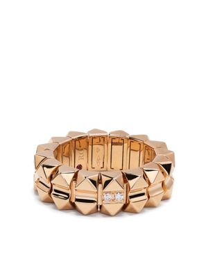 Roberto Coin anneau en or rose 18ct pavée de diamants