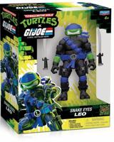 Teenage Mutant Ninja Turtles x G.I. Joe Crossover Classics Action Figure Leonardo x Snake Eyes 12 cm