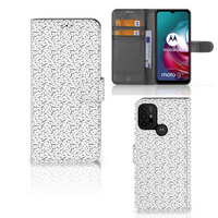 Motorola Moto G10 | G20 | G30 Telefoon Hoesje Stripes Dots