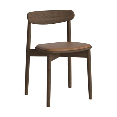 Bolia Merge eetkamerstoel Sydney Cognac donker geolied eiken