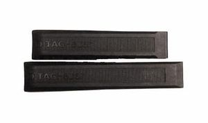 Horlogeband Tag Heuer WAP2010 / WAK2180 / WAN2116 / WAK2110 / WAP2011 Rubber Zwart 20mm