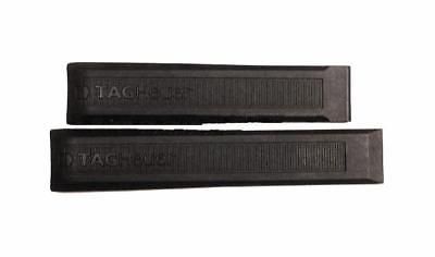 Horlogeband Tag Heuer WAP2010 / WAK2180 / WAN2116 / WAK2110 / WAP2011 Rubber Zwart 20mm
