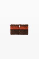 Rits gebreide sjaal - BROWN - U Rits gebreide sjaal - BROWN - U