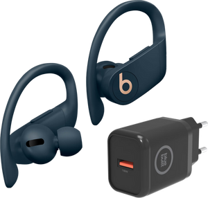 Beats Powerbeats Pro Blauw + BlueBuilt Oplader 18W