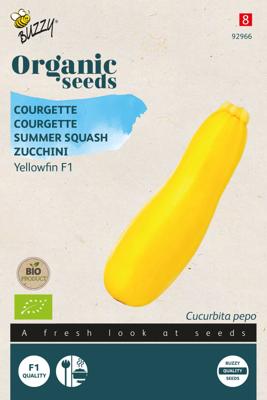 Organic Courgette Yellowfin F1 (BIO) geel - Buzzy