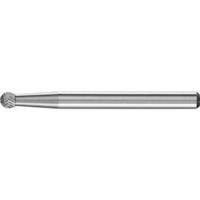 PFERD TOOLS 21211073 Freesstift Hardmetaal Bol 3 mm Lengte 33 mm Afmeting, Ø 3 mm Werklengte 2 mm Schachtdiameter 3 mm 1 stuks