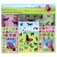 Stickerset 500 Delig - Paarden