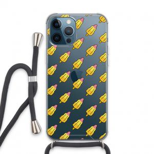 Waterijsjes: iPhone 13 Pro Max Transparant Hoesje met koord