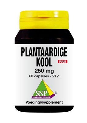 Plantaardige kool 250mg puur