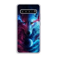 Where Light And Dark Meet: Samsung Galaxy S10 5G Transparant Hoesje Where Light And Dark Meet: Samsung Galaxy S10 5G Transparant Hoesje