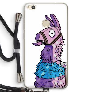 Lama: Huawei Ascend P8 Lite (2017) Transparant Hoesje met koord