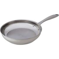 Cozy & Trendy 2803315 Padella in Acciaio Inox - D 28 cm - Tutte le Fonti di Calore, Induzione Inclusa