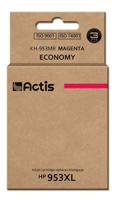 Actis KH-953MR inkt (vervanging HP 953XL F6U17AE; Standaard; 25ml; rood) - Nieuwe chip