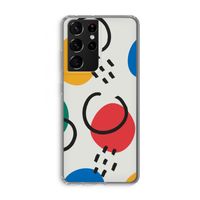 Illustratieve pop 3: Samsung Galaxy S21 Ultra Transparant Hoesje