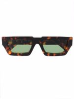 Off-White Eyewear lunettes de soleil Manchester à monture rectangulaire - Noir - thumbnail