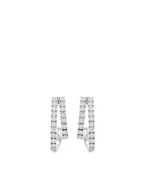 Dana Rebecca Designs créole Ava Bea en or blanc 14ct - Argent