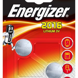 Energizer 7638900248340 huishoudelijke batterij Wegwerpbatterij CR2016 Lithium