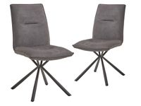 Set van 2 stoelen TIMMO grijs - thumbnail