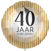 40 jaar van harte gefeliciteerd