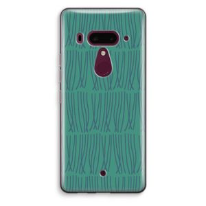 Swirls: HTC U12+ Transparant Hoesje