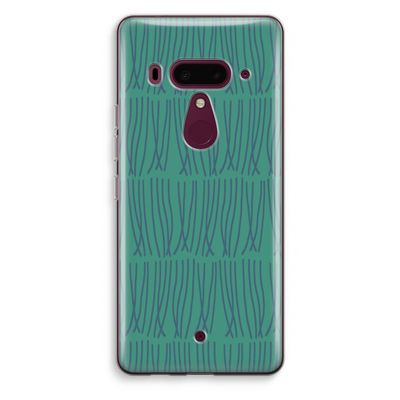 Swirls: HTC U12+ Transparant Hoesje