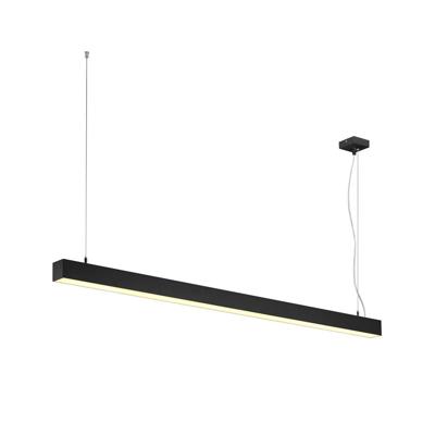 SLV Hanglamp designQ-Line dimbaar 142cm zwart - 1001309