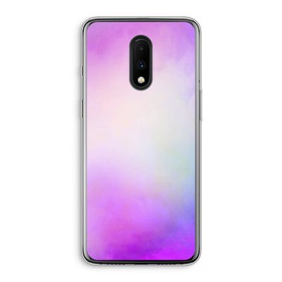 Clouds pastel: OnePlus 7 Transparant Hoesje