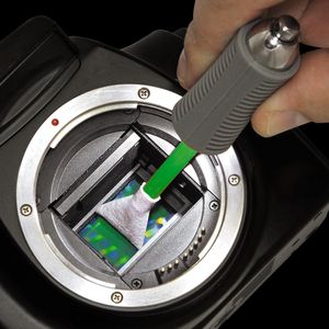Visible Dust EZ Sensor Cleaning Kit Mini 1.0ml Vdust Plus + 1.0x/24mm Green MXD-100 Vswabs