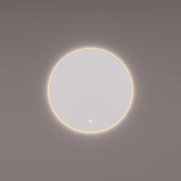 HIPP Design spiegel Rond met Indirecte LED Verlichting - 60 x 3 cm - Touchdimmer - Spiegelverwarming - Kleurenwissel