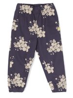 The Animals Observatory Elephant floral-print trousers - Bleu